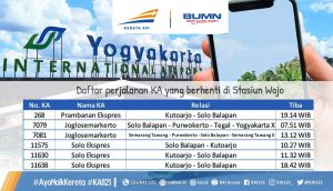 Jadwal Lengkap Kereta Bandara YIA Kulon Progo - Jogja